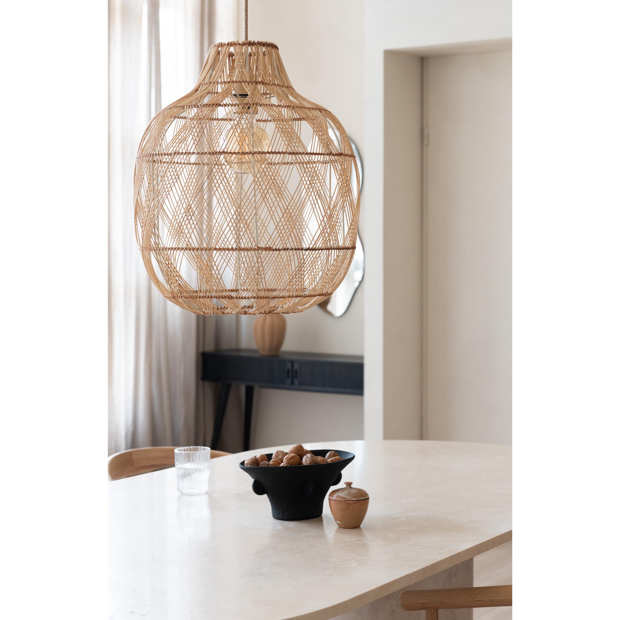 GOOD&MOJO Hanglamp Mendoza - Naturel - Ã40cm