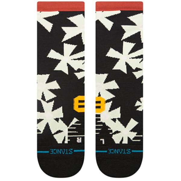 Chaussette running STANCE CENTURY MID CREW BLACK