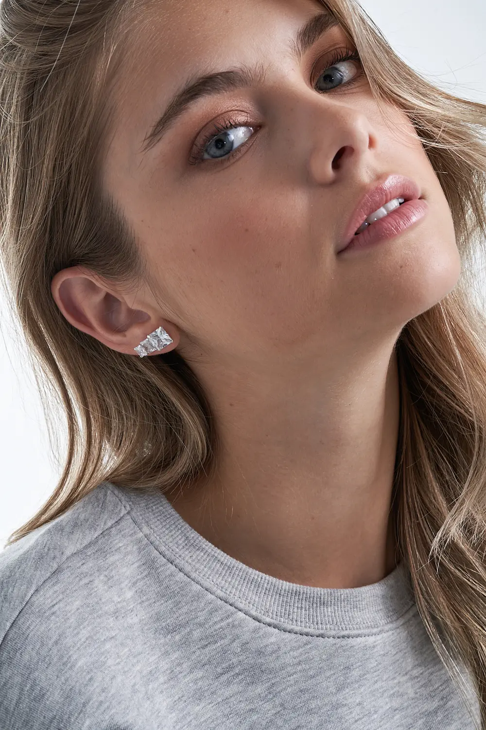 Ohrstecker-Set - Silver Shine