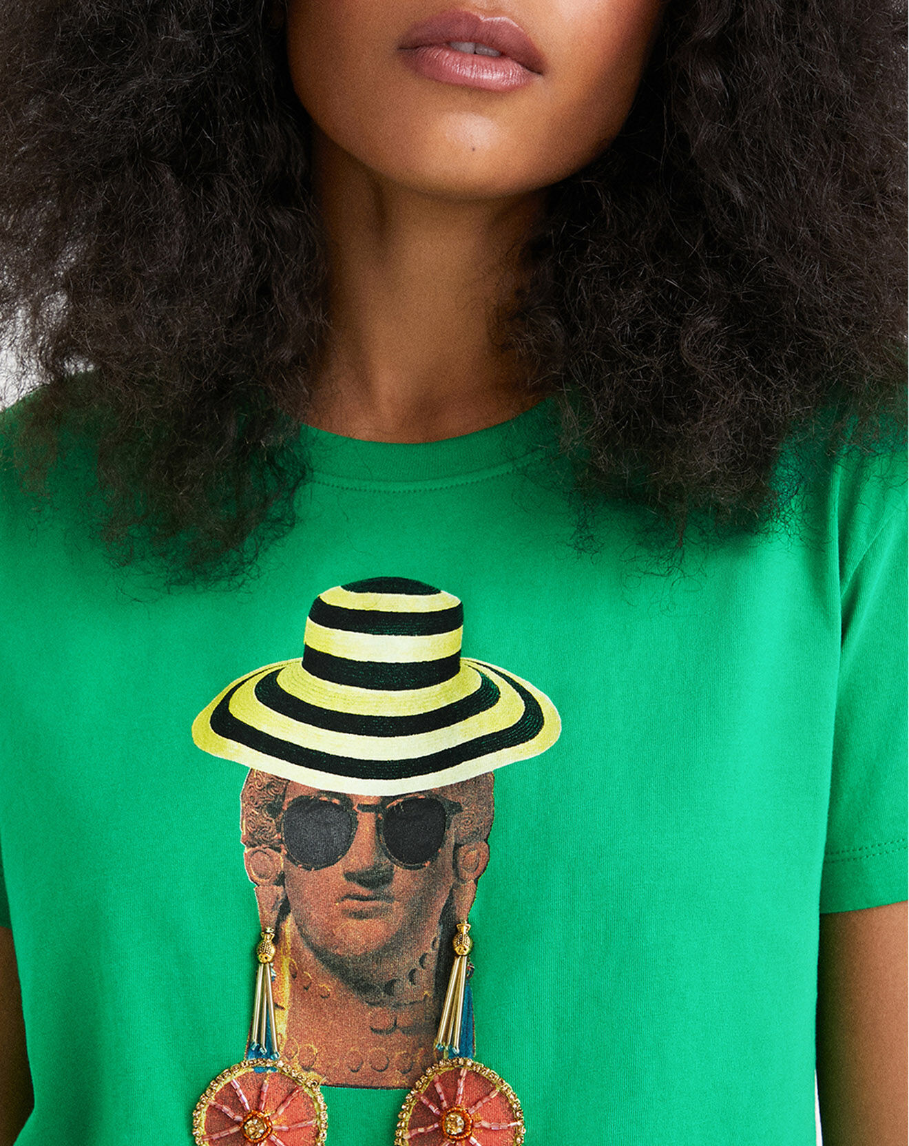 Desigual Top Herma vert