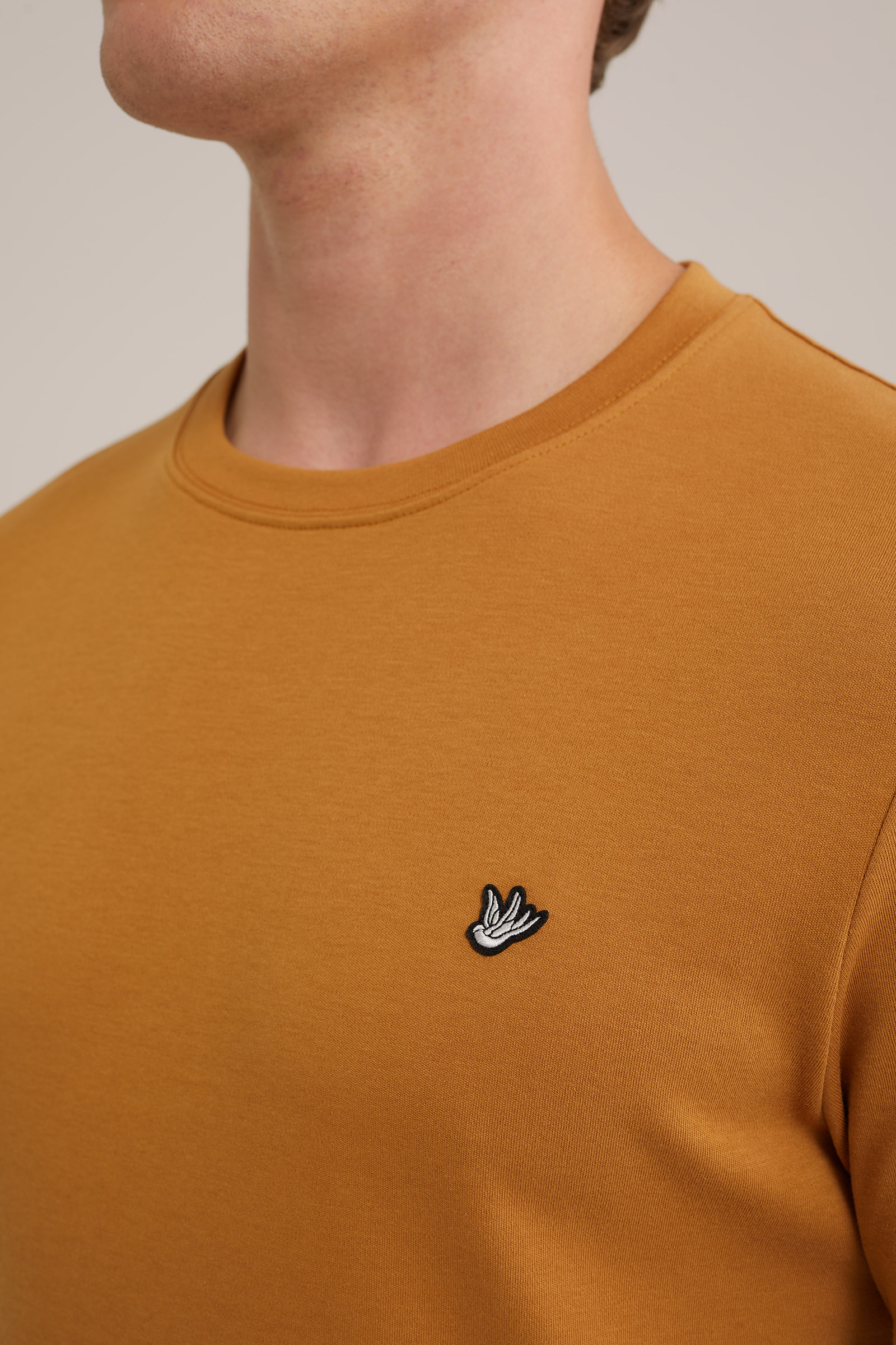 T-shirt Fundamentals Okergeel