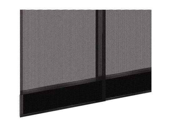 Rideau moustiquaire pour porte fenêtre en fibre de verre 5 lamelles - 125x240 cm