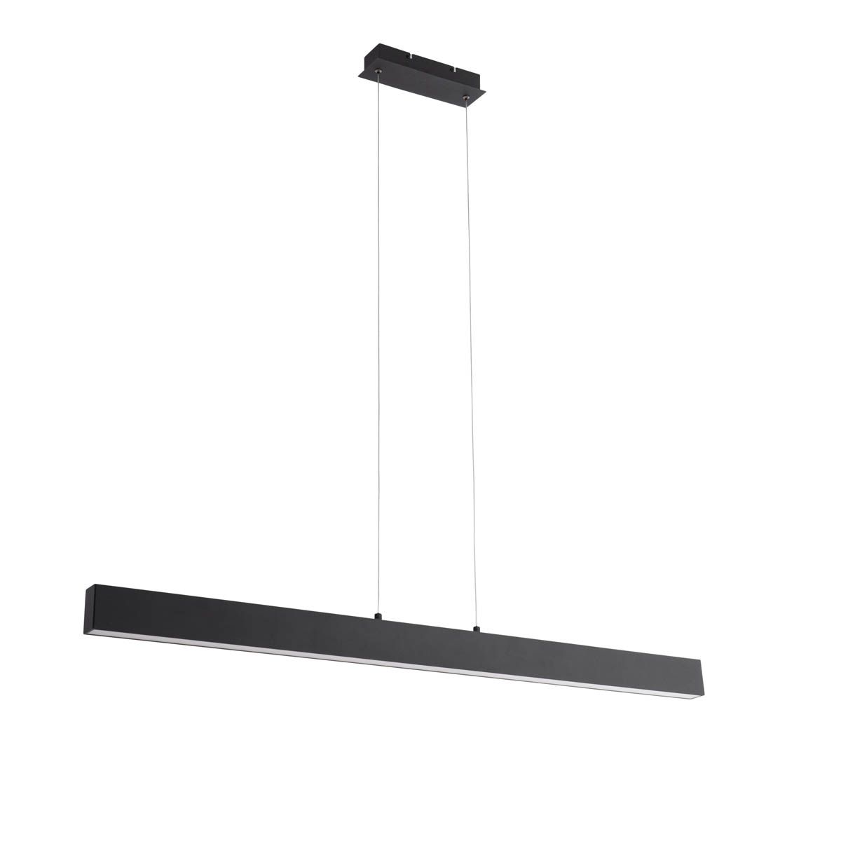 Hanglamp zwart incl. LED 3-staps-dimbaar 2700-4000K met dipswitch - Keane