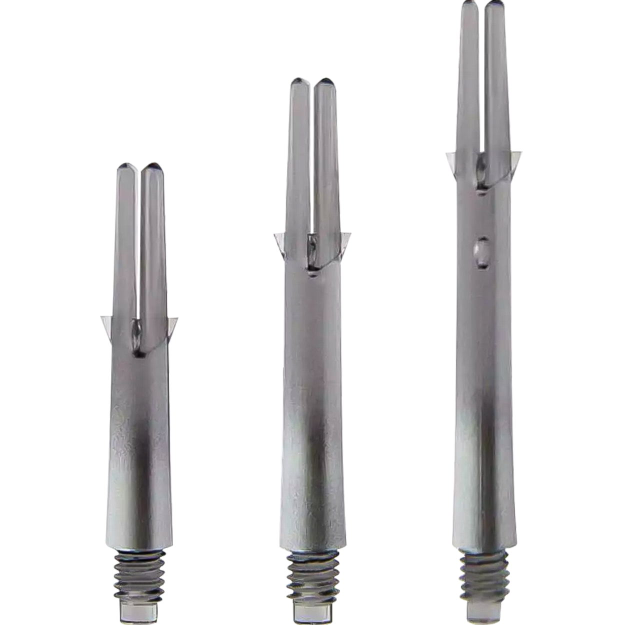 L-Style - L-Shaft Lock Straight TwoTone - Schwarz Klar Silber