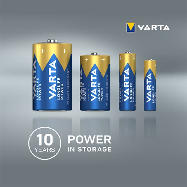 Varta Longlife Power C batterier (2-pakke)