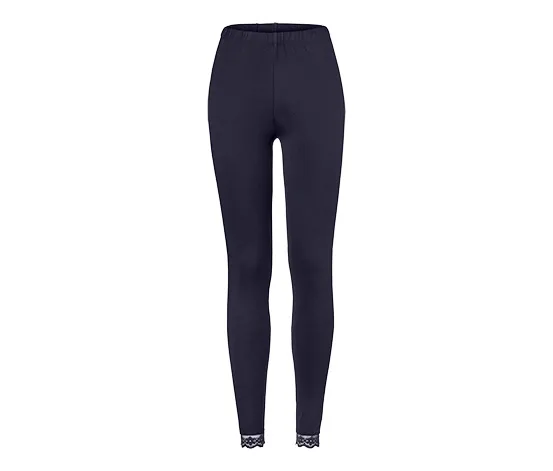 Leggings mit Spitzenborte