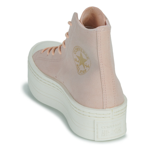Converse - CHUCK TAYLOR ALL STAR MODERN LIFT PLATFORM MONO SUEDE - Rose