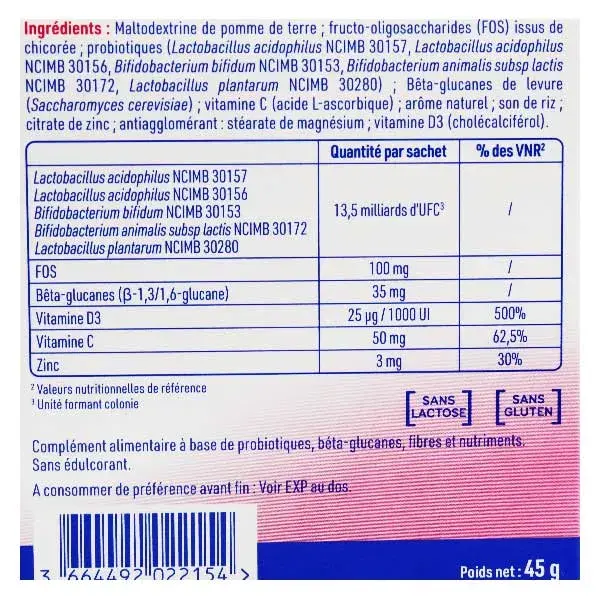 Alvityl ImmunoStim+ Probióticos - Defesas Imunológicas a partir dos 3 anos de idade - 30 sachês