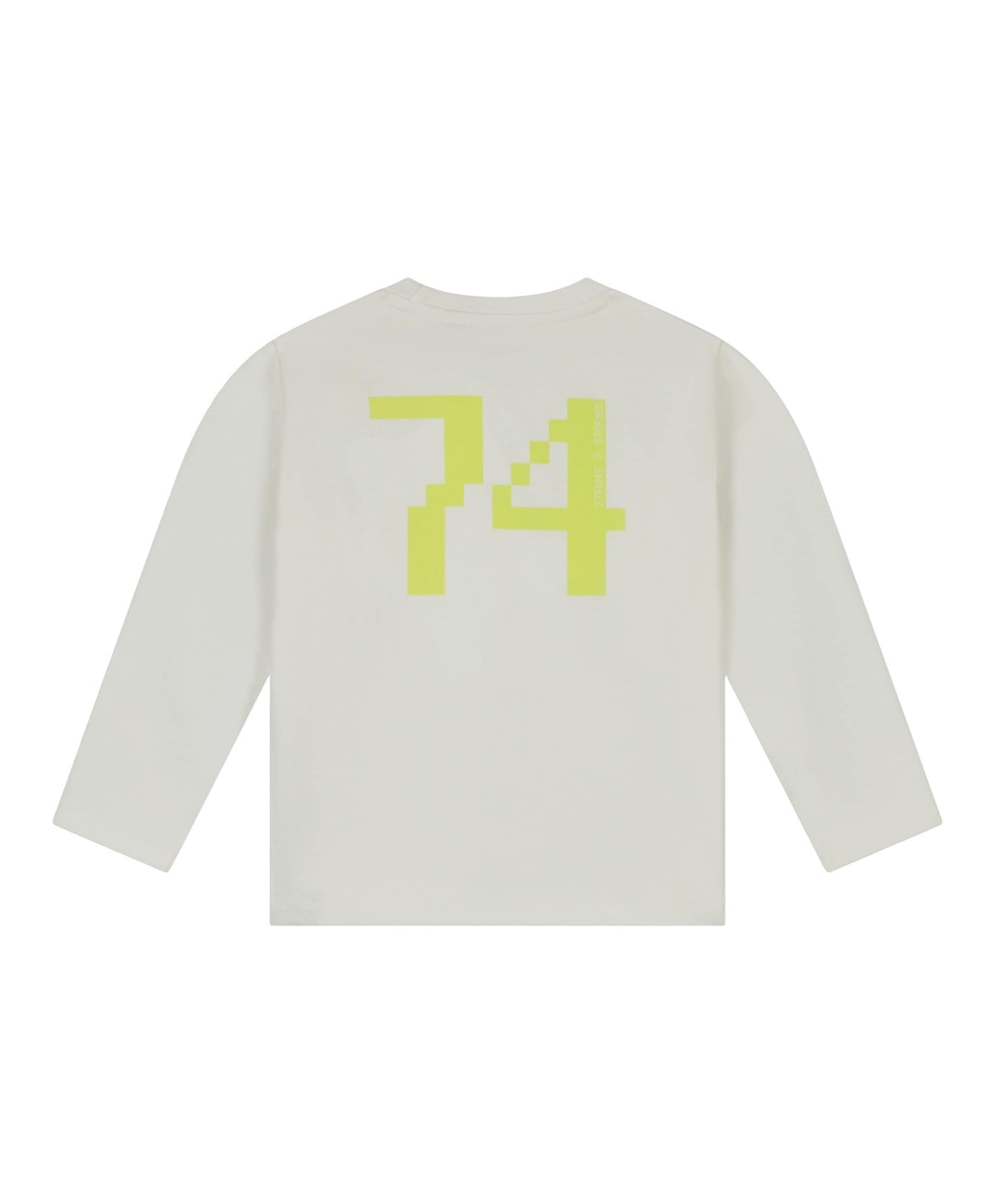 Stains & Stories Jongens longsleeve ecru