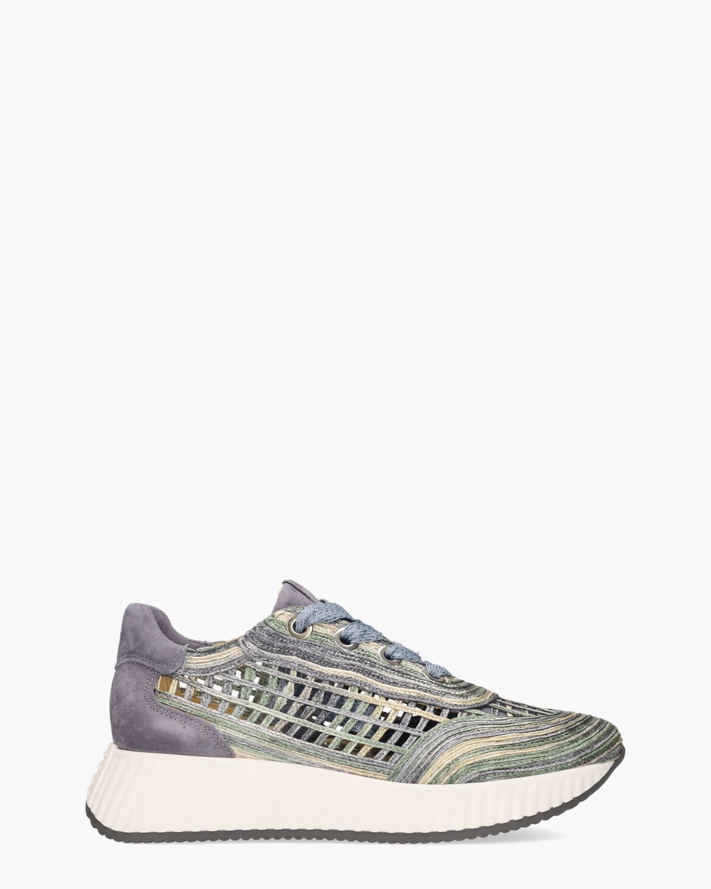 Softwaves Ardi Blauw/Multicolor Damessneakers