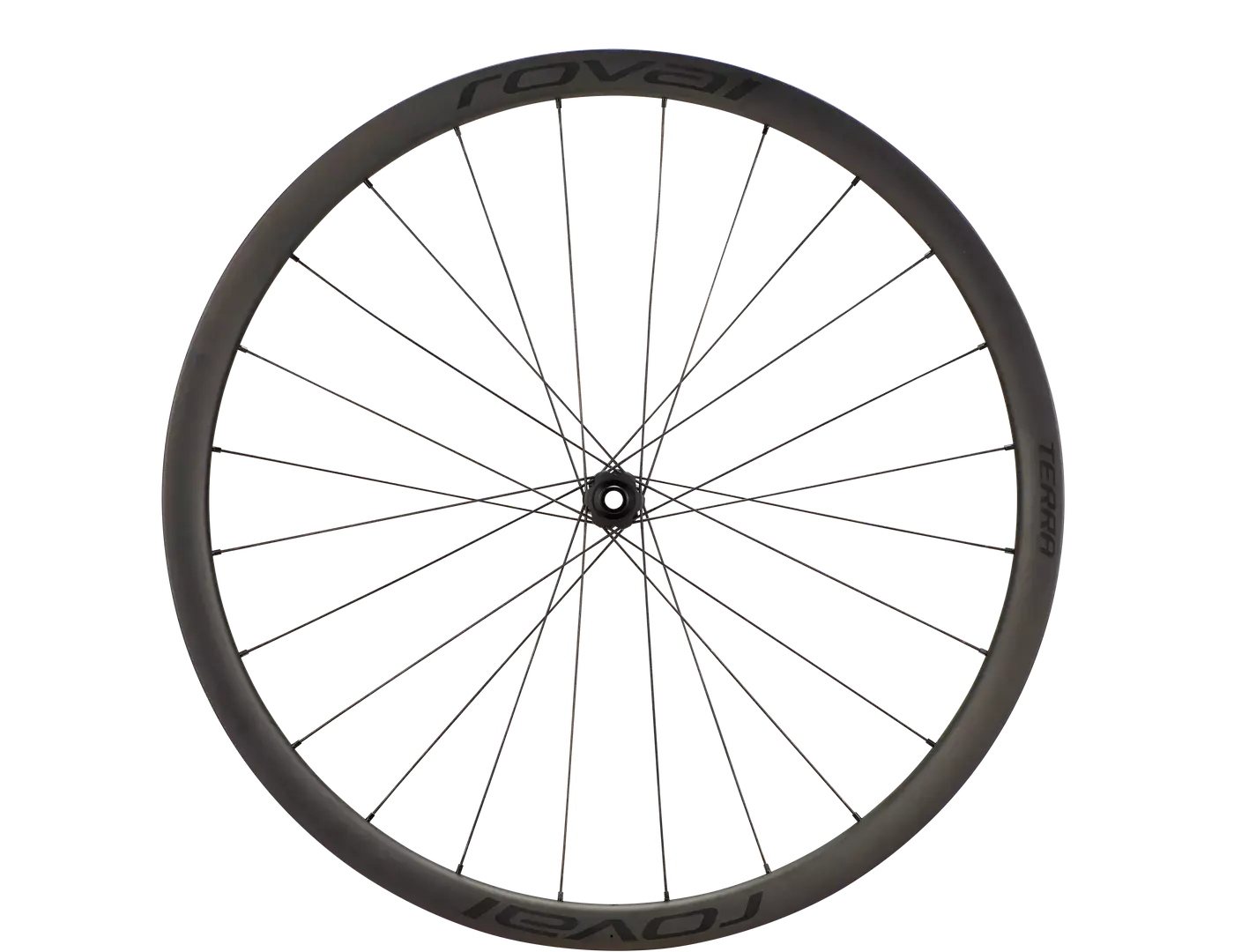 Roval Terra CL Tubeless Disc Gravel Wielset Carbon/Zwart