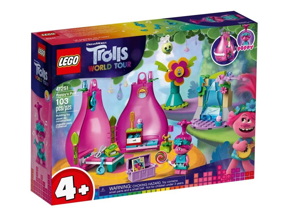 LEGO Trolls 41251 Poppys kapsel