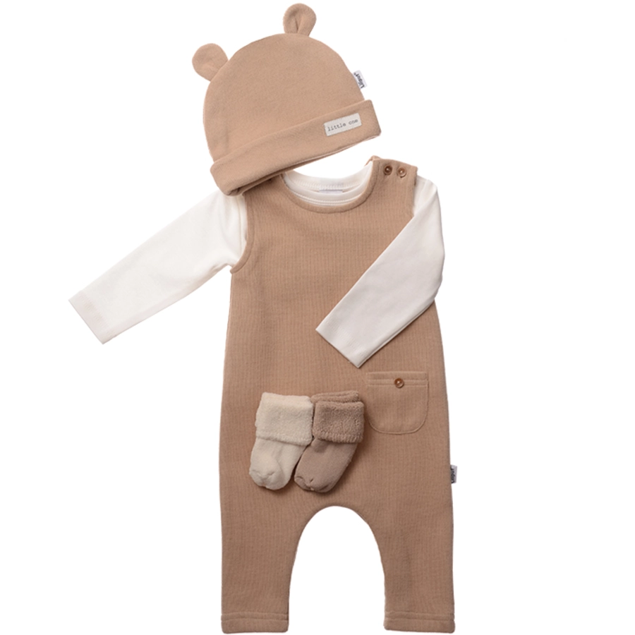 Liliput Baby-Bekleidung (Set, 5-tlg.) Erstausstattungsset Beige