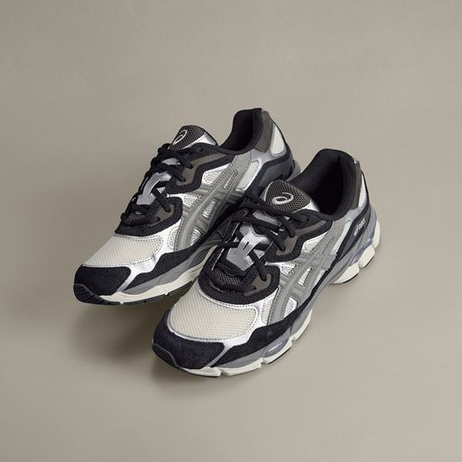 Asics GEL-NYC Sneakers, Ivory/ Clay Grey, 37.5
