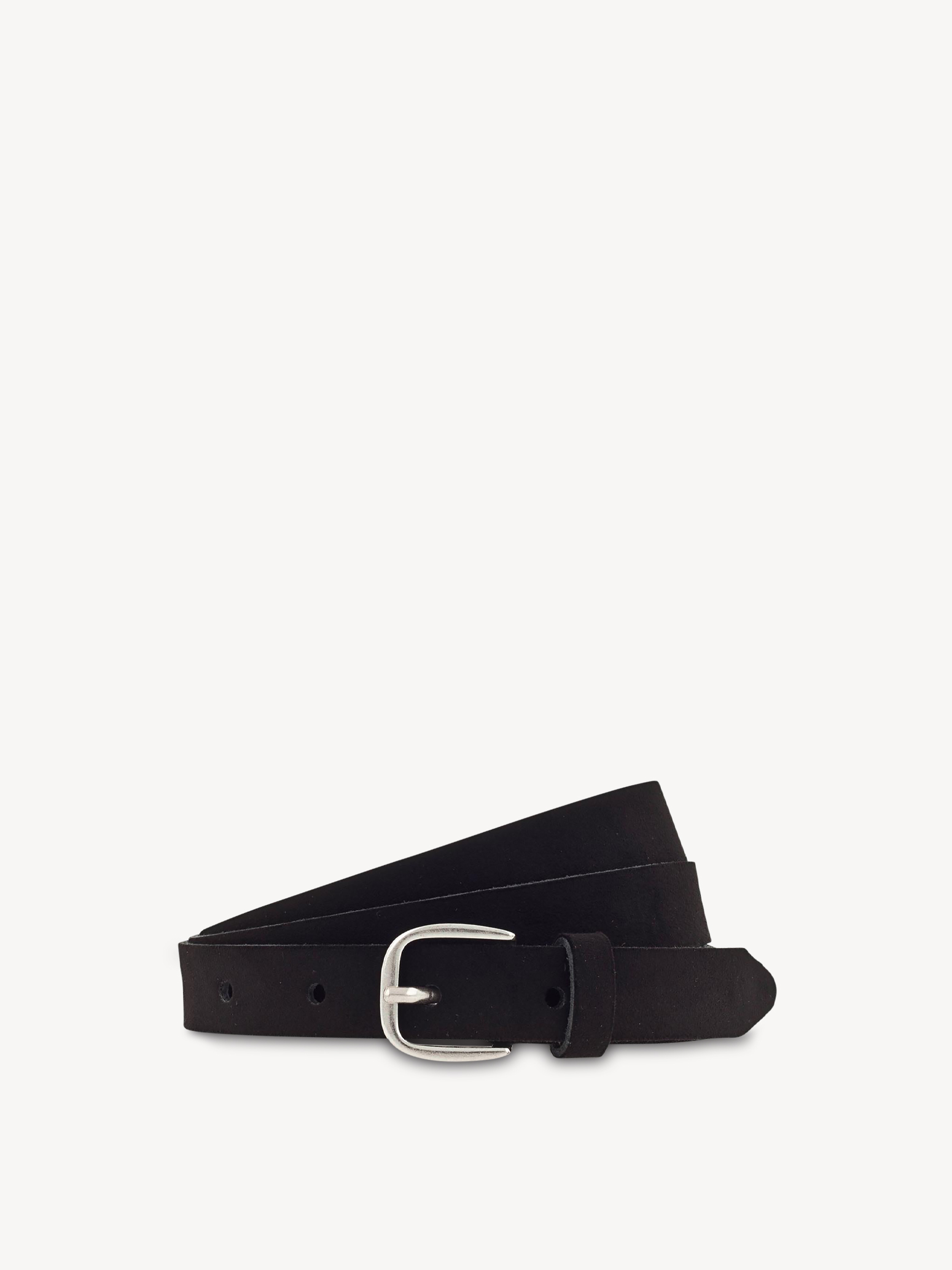 Leren Riem - zwart