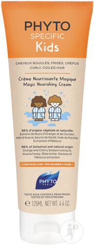 Phyto Paris Phytospecific Kids Crème Nourrissante Magique Cheveux Bouclés Frisés Et Crépus 125ml