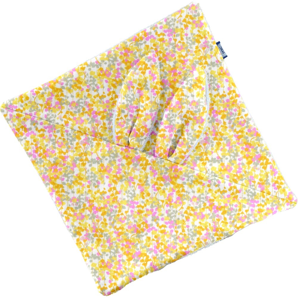 Doudou Lapin Mimosa Jaune Rose