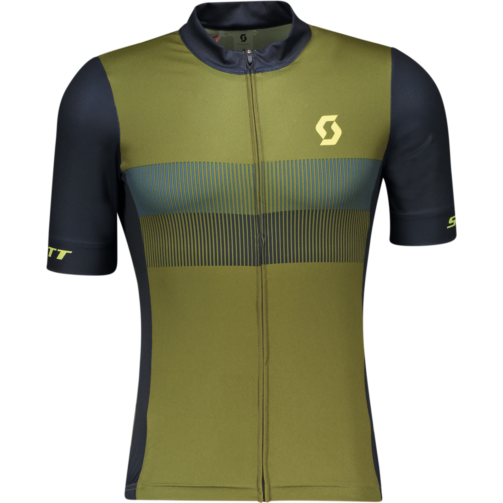 Scott Herren-Velotrikot RC Team 10 FZ XXL, olive