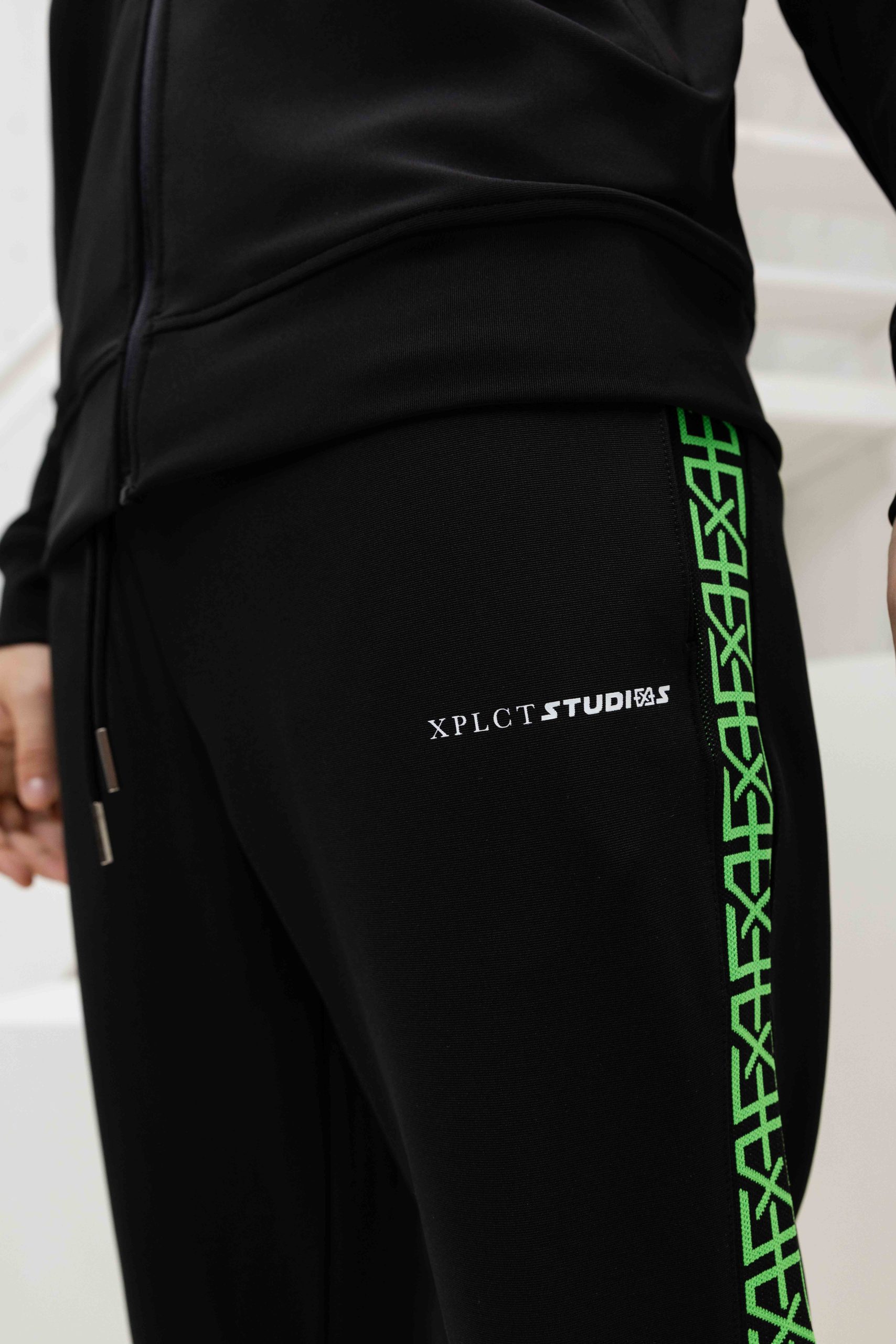 XPLCT X SFS Creative Trainingspak Heren Zwart/Groen