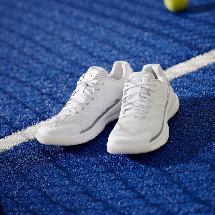 Adidas Performance Crazyquick Lightstrike Padelschoenen Dames Wit