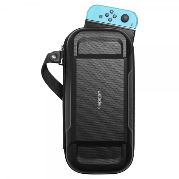 Spigen Nintendo Switch OLED Etui Rugged Armor Pro Sort