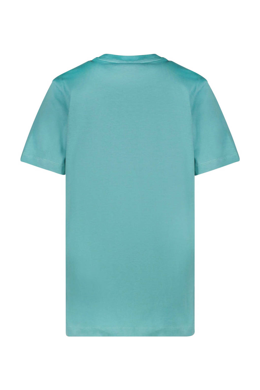 Cars T-shirt SONO met tekst turquoise