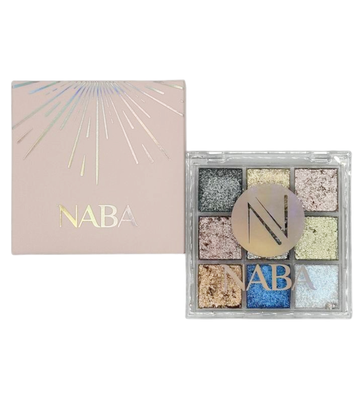 Naba Cosmetics - Paleta de Pigmentos para Olhos - Crystal