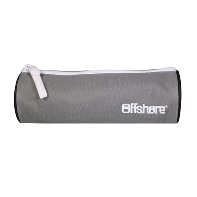 Trousse ronde Offshore - 1 compartiment - gris - Bagtrotter