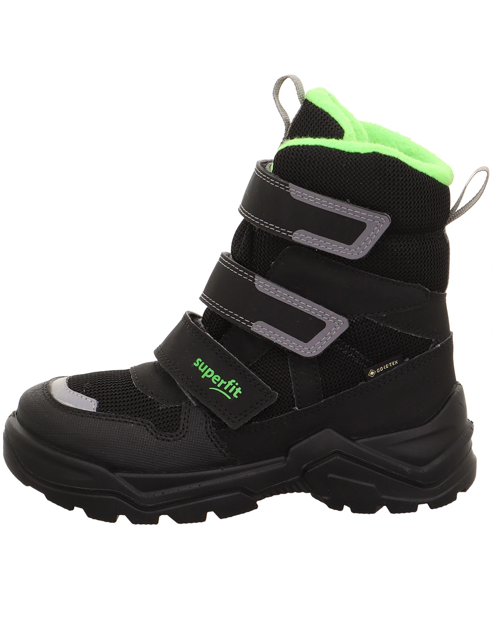 Klett-Boots SNOW MAX TRIBLE gefüttert in schwarz/hellgrün