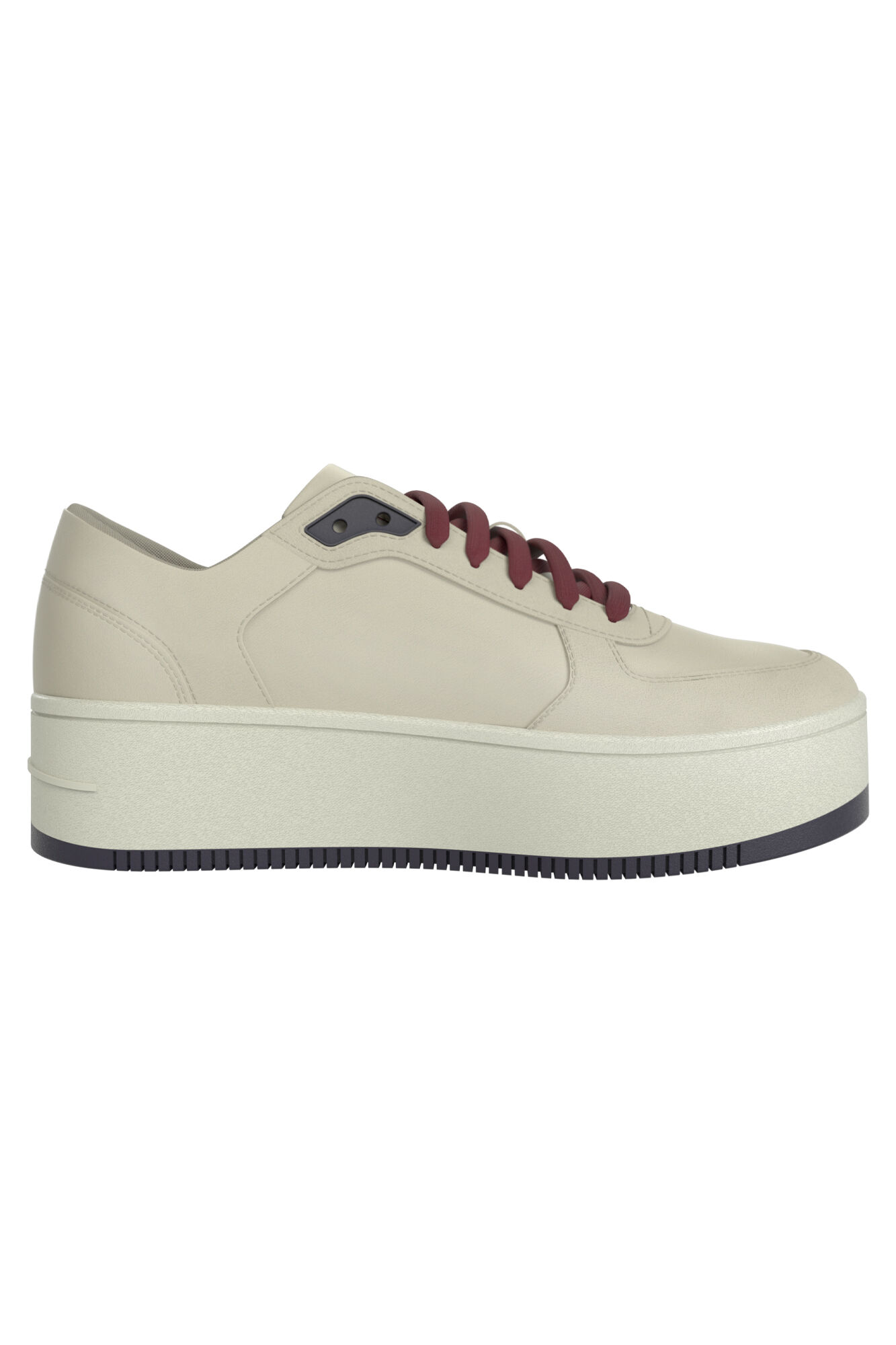 Tênis plataforma feminino Tommy Jeans.