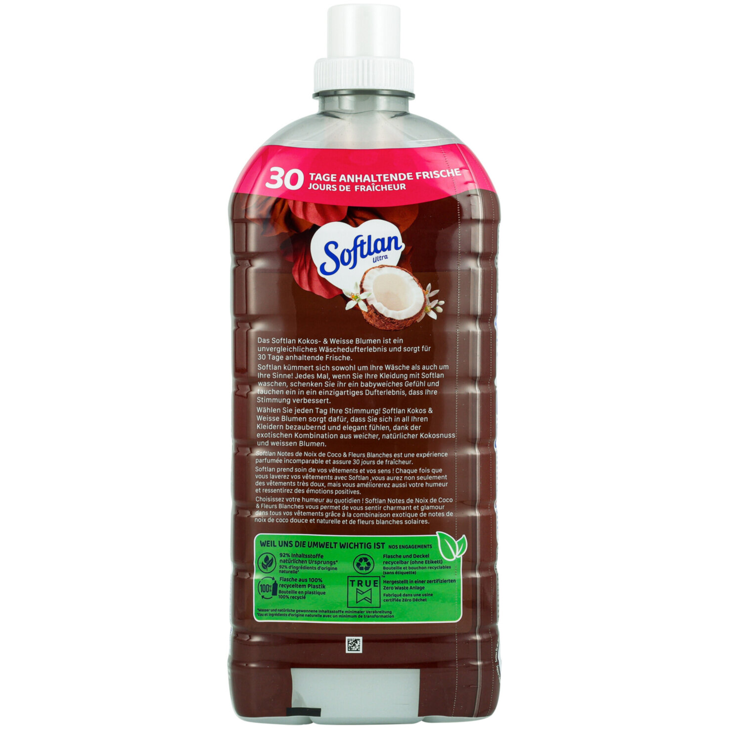 Softlan Kokos & weisse Blumenduft 59 Waschgänge