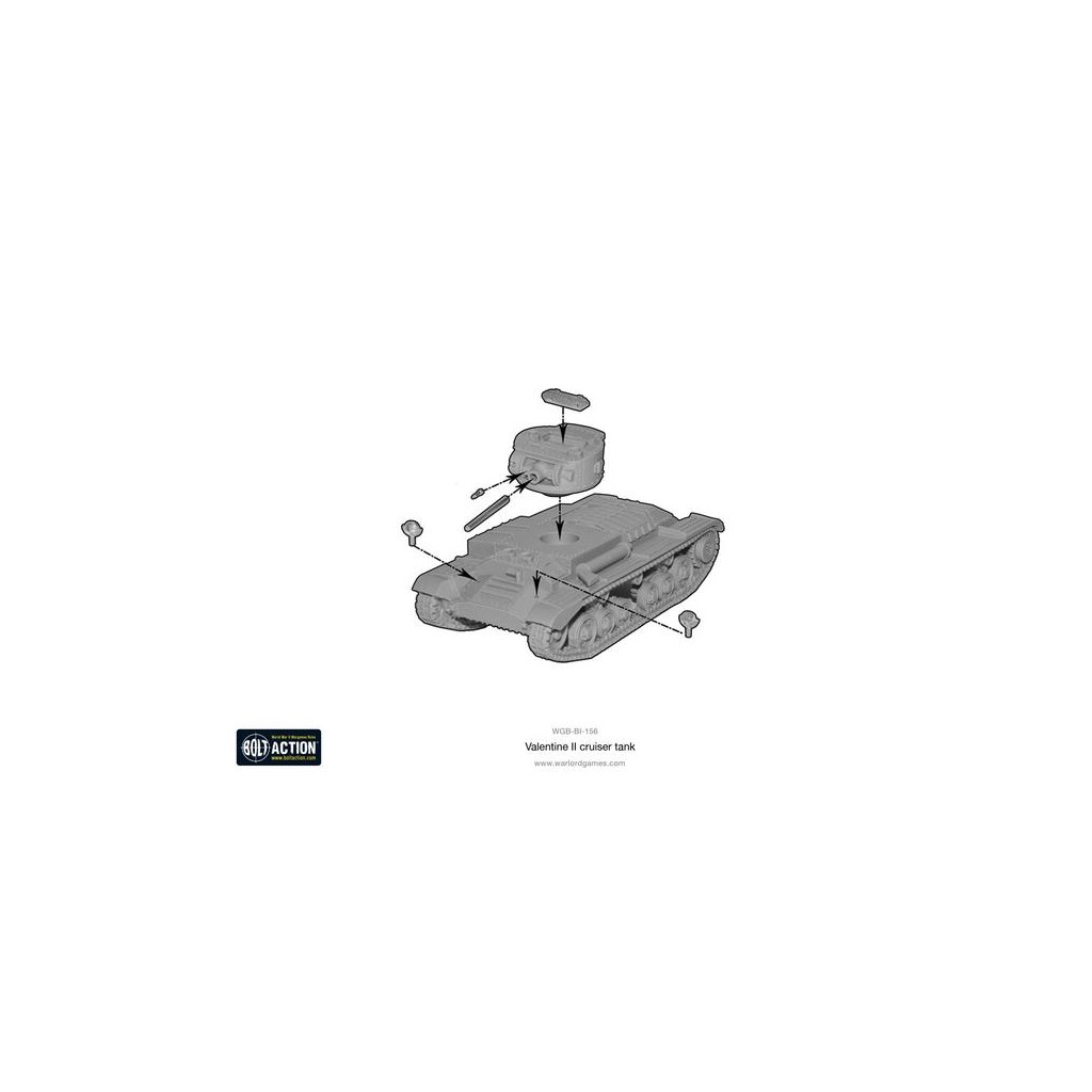 Bolt Action - Valentine II Infantry Tank