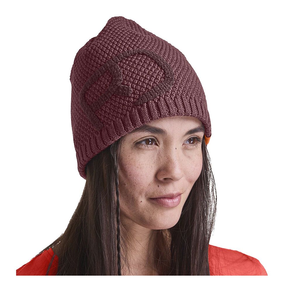 Ortovox ROCK'N'WOOL - Bonnet Femme mountain rose