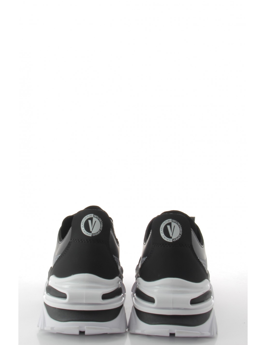 versace Baskets de ville homme new trail trek noir/blanc