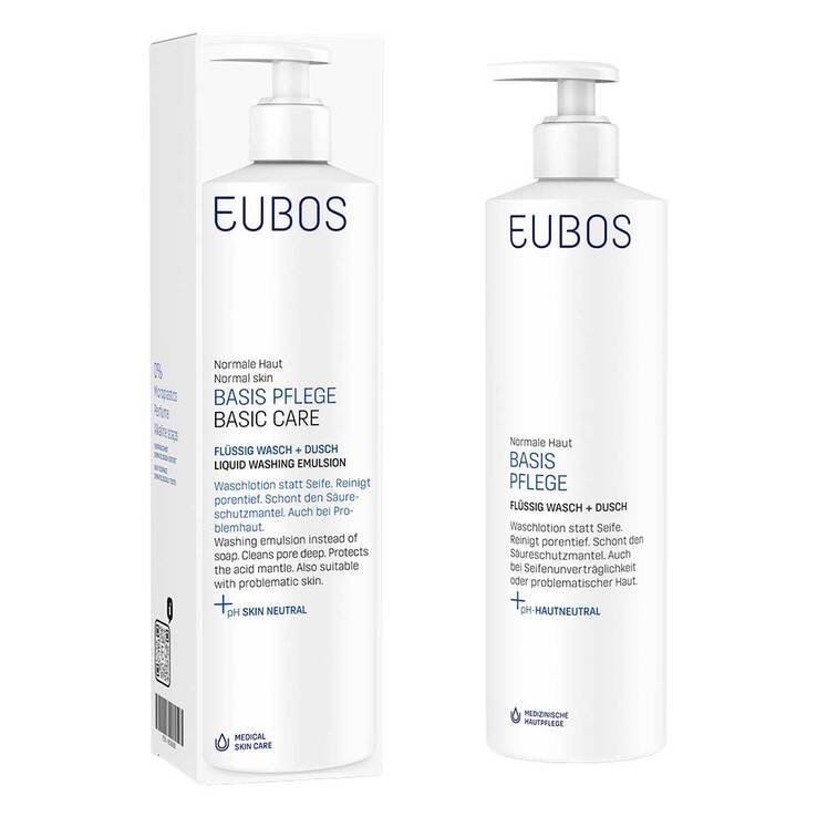Eubos Flüssig blau mit Dosiersp.unparfümiert, 400 ml
