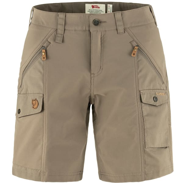 Short randonnée FJALLRAVEN NIKKA SHORTS CURVED W SUEDE BROWN