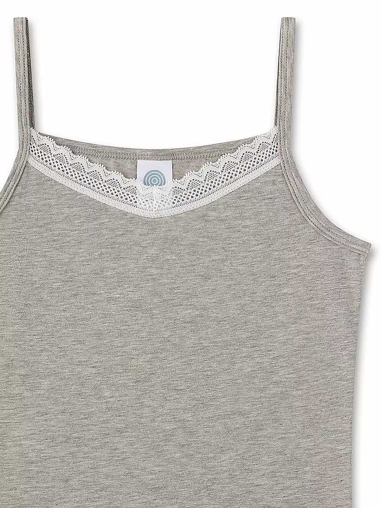 SANETTA Mädchen Top light grey hellgrau