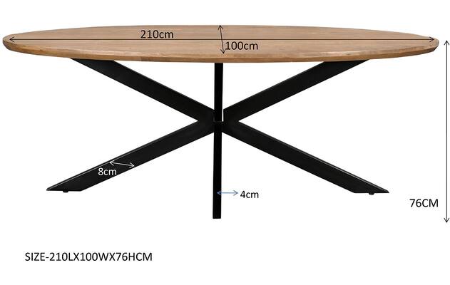 Eettafel Nilo
