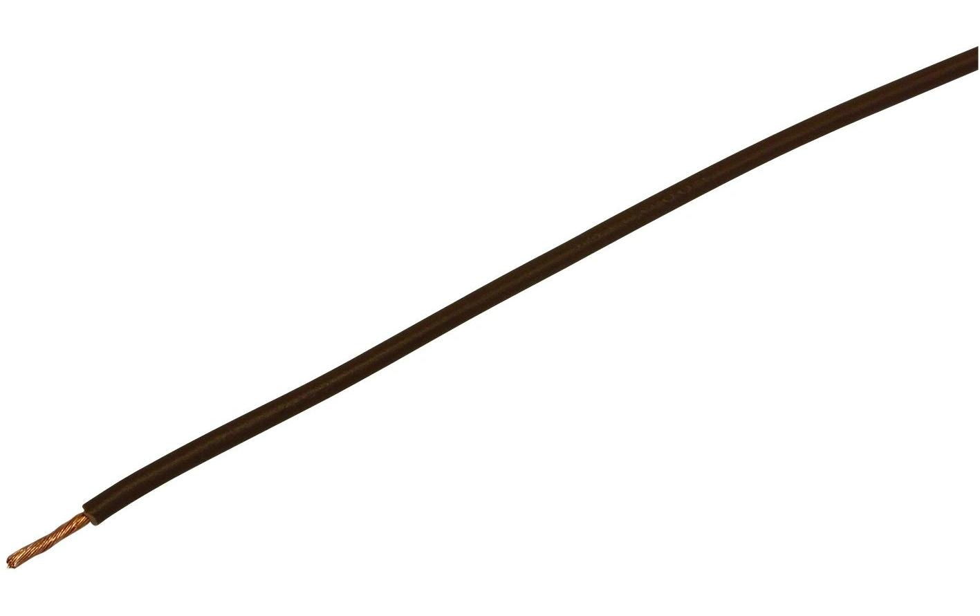 T-Litze 2.5 mm², 100 m BraunInstallationskabel