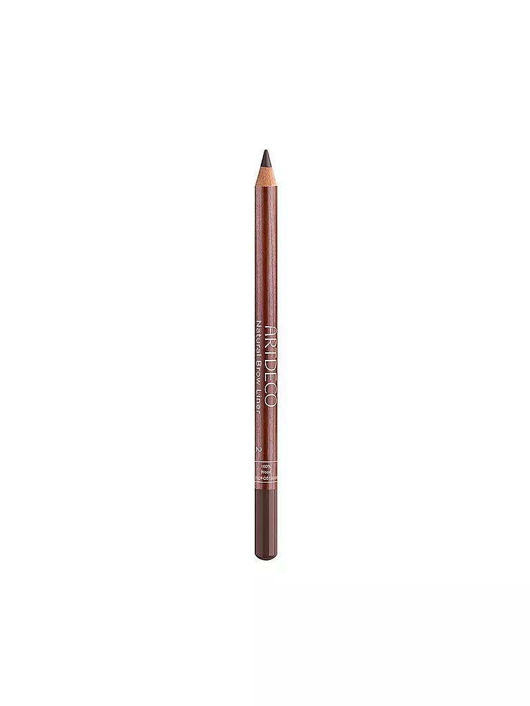 ARTDECO GREEN COUTURE Augenbrauenstift - Natural Brow Liner ( 2 Medium Brunette )  braun
