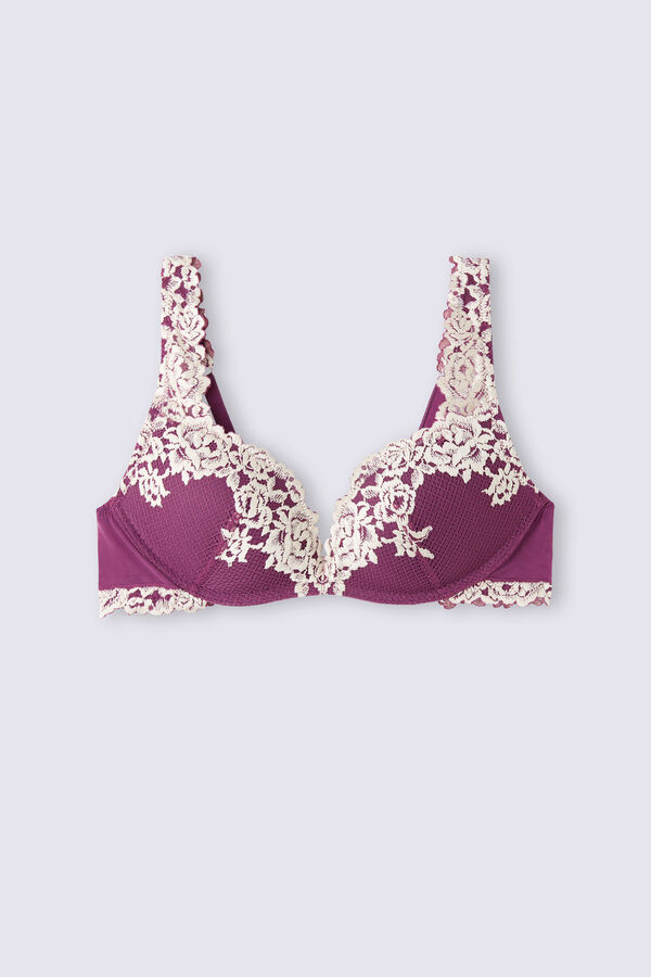 Sutiã Gioia Pretty Flowers Super Push-Up