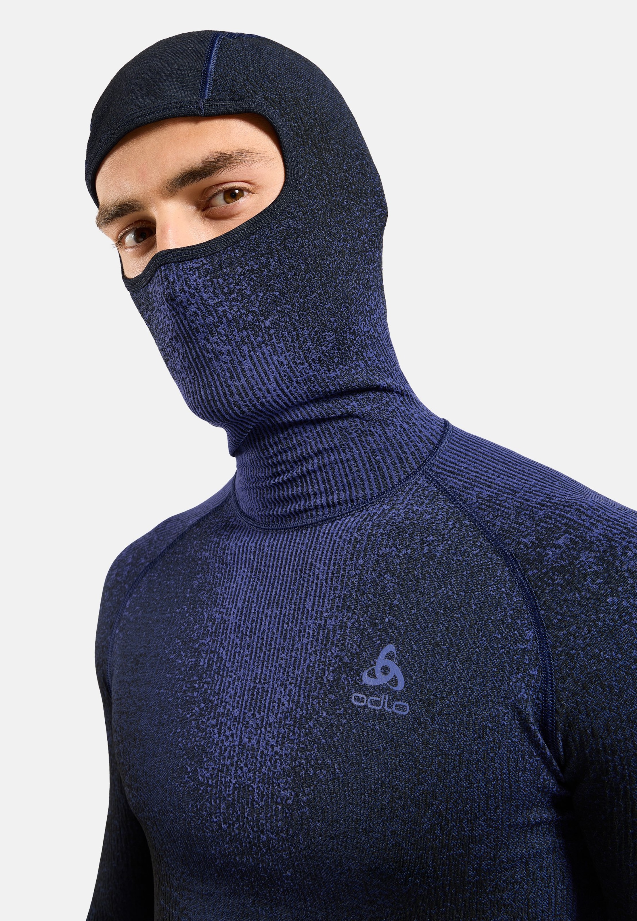 Blackcomb Base Layer mit Gesichtsschutz in Skipper Blue