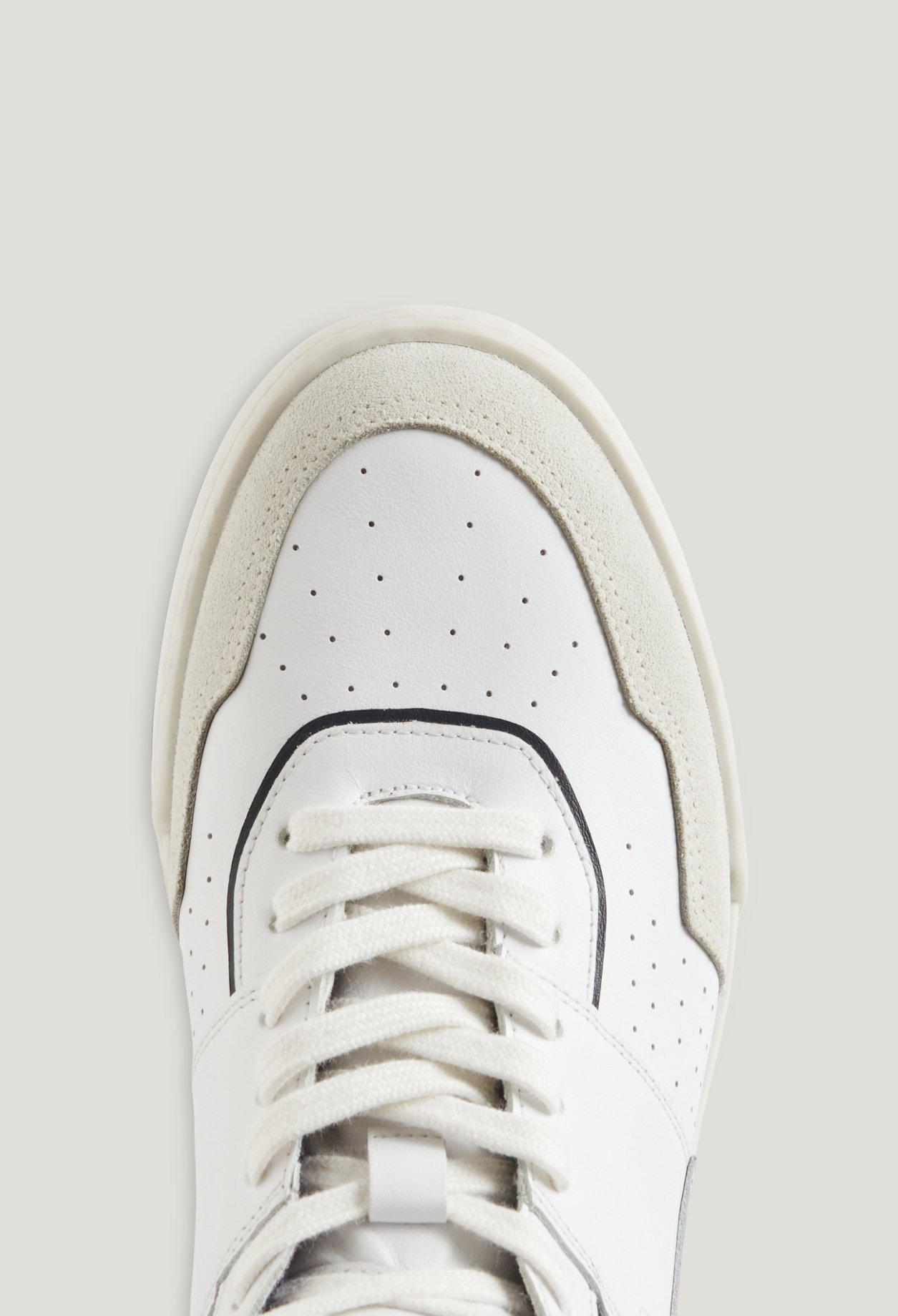 Baskets montantes blanches