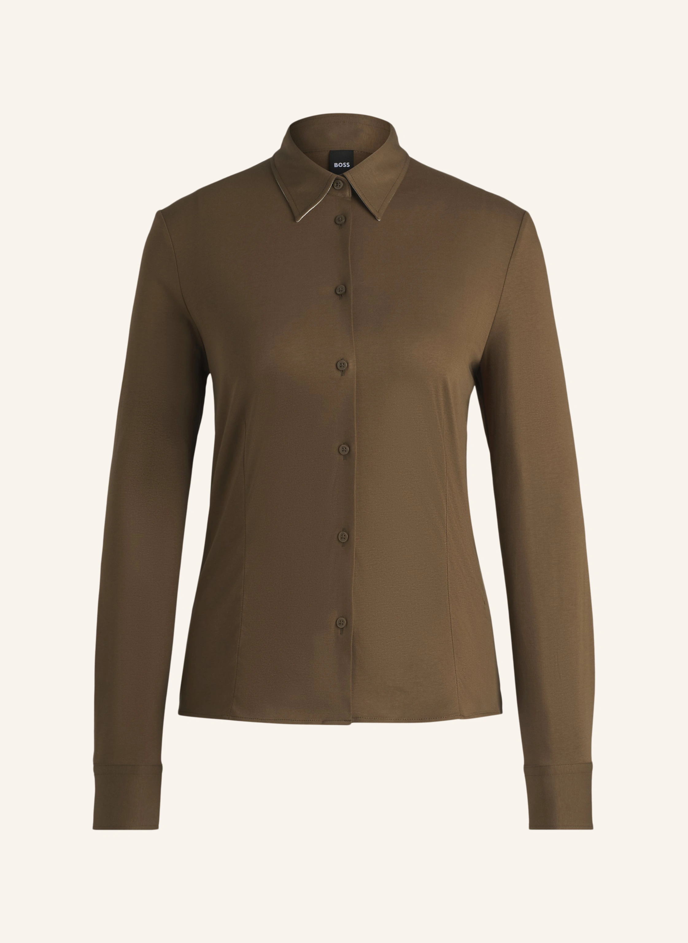 BOSS Business Bluse BIRDIE_TUESDAY Extra-Slim Fit