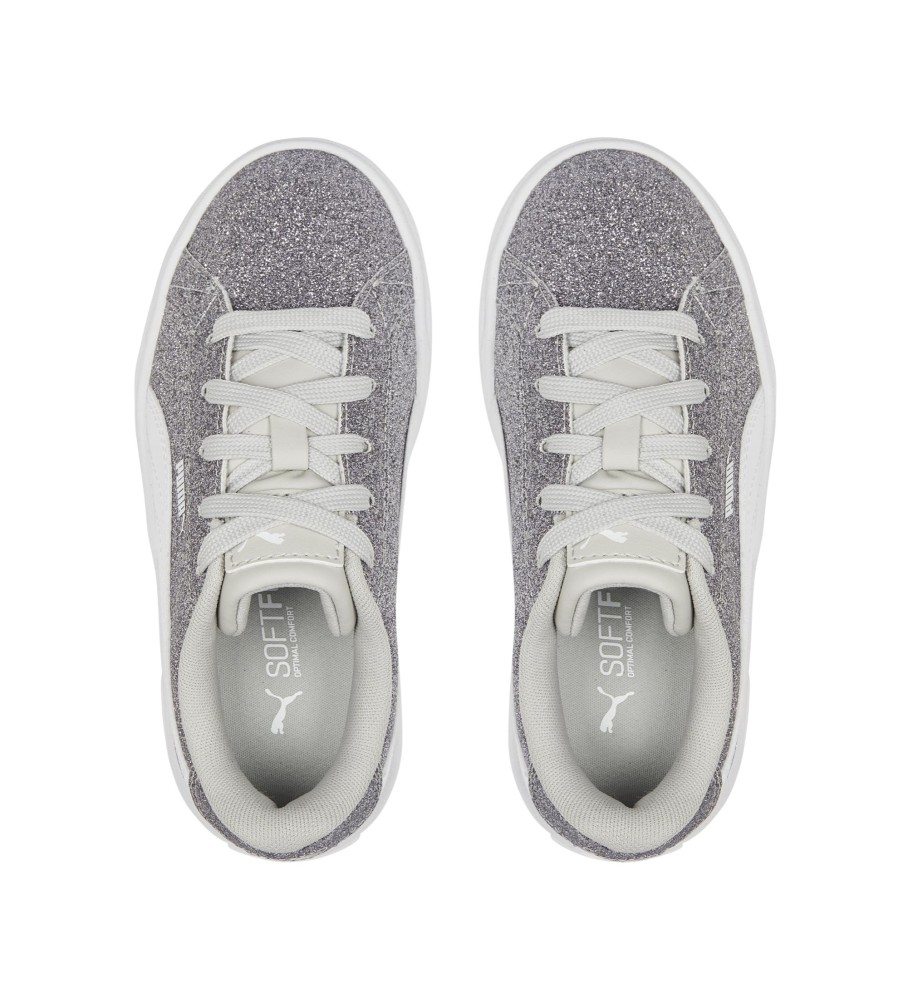 Tênis Puma Karmen Glitz PS cinza