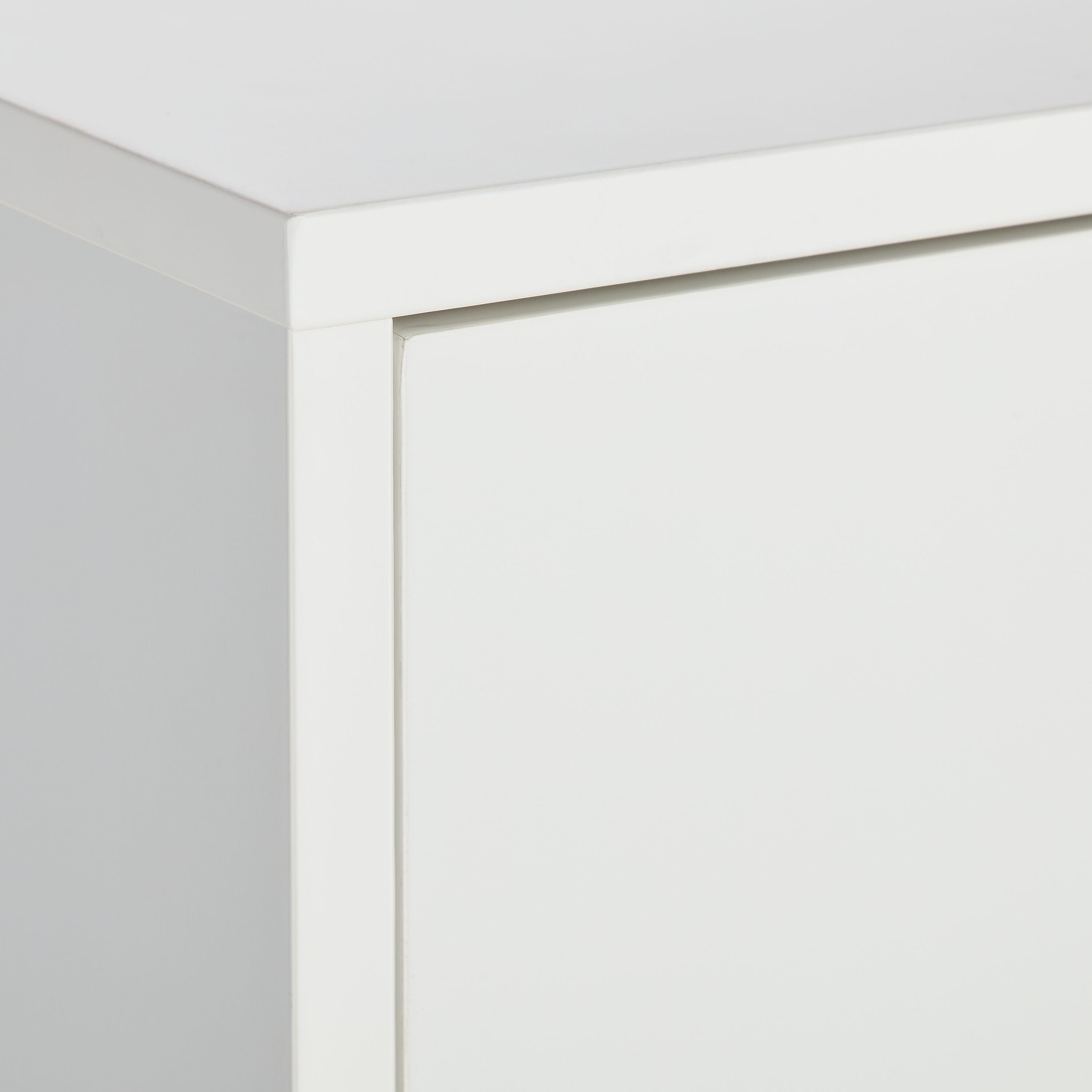 MARLIN Schuhkippe - Weiss / B: 80.0 cm x T: 30.0 cm x H: 130.0 cm