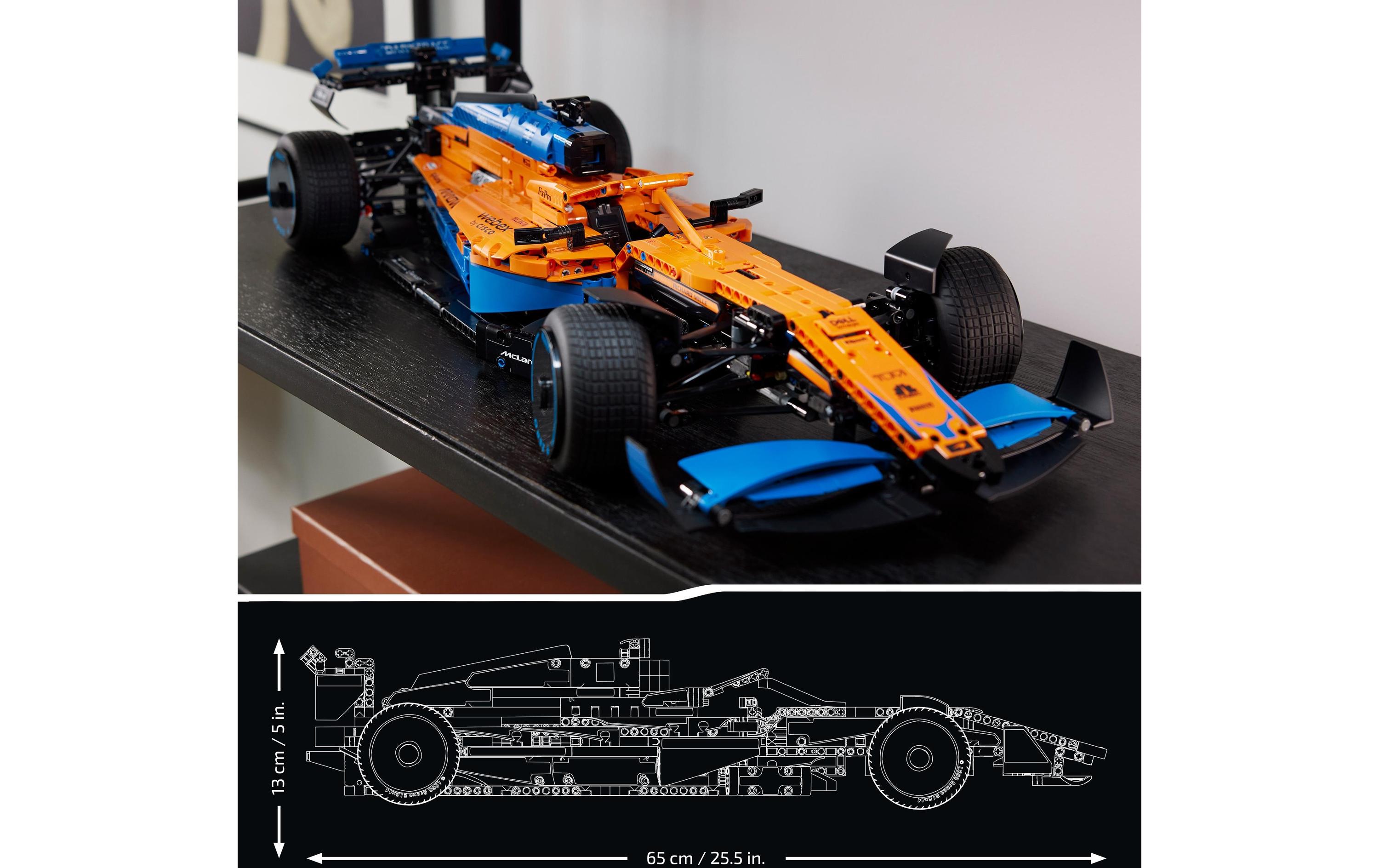 Technic McLaren Formel 1 Rennwagen 42141<br>Eine detailgetreue Nachbildung des McLaren Flitzers