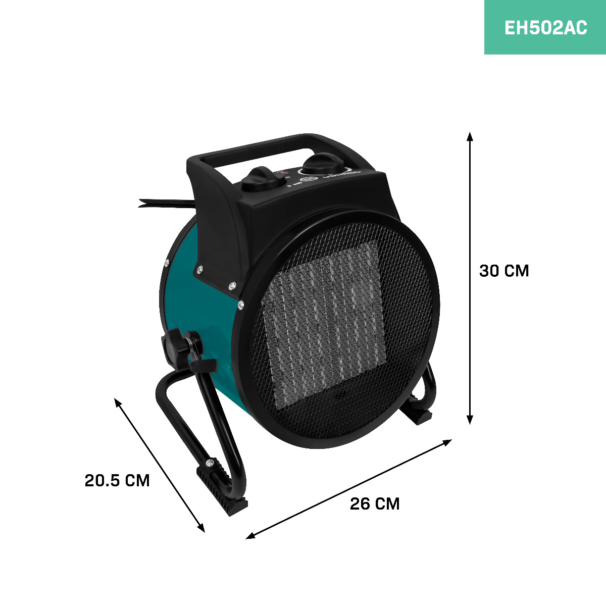 Vonroc electrische kachel - 3000 watt