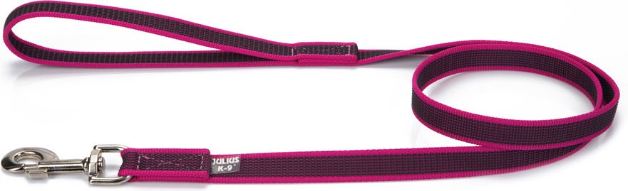 Julius K9 hondenriem roze 120 x 2 cm