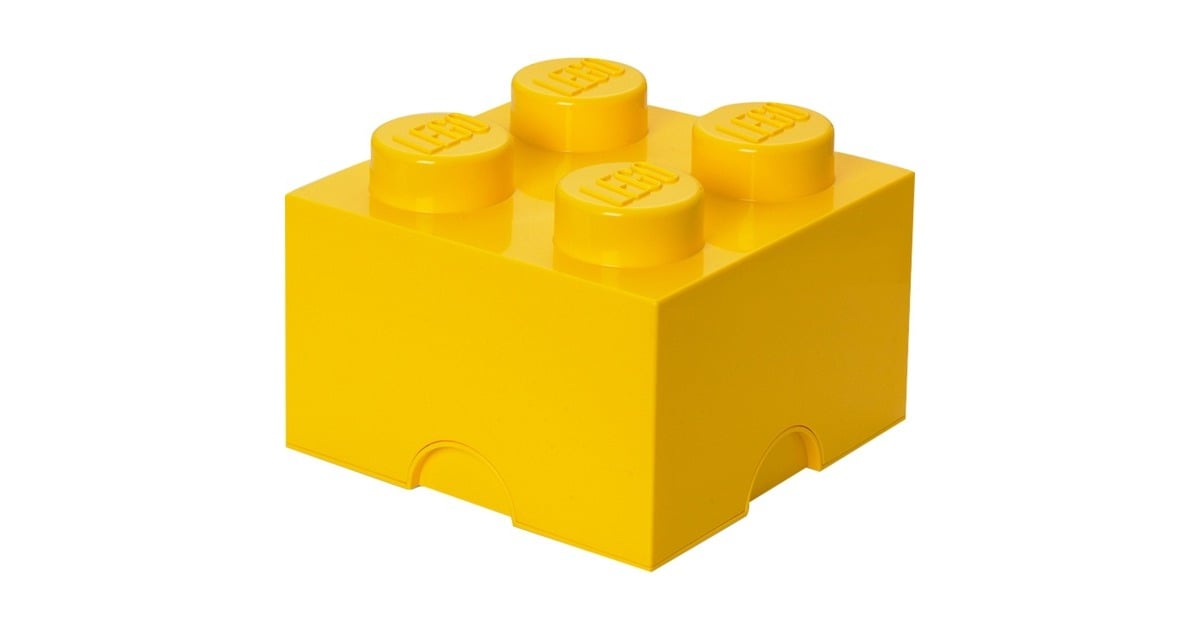 Room CopenhagenLEGO Storage Brick 4 Geel opbergdoos  (Geel)